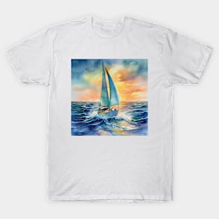 I Love Sailing T-Shirt